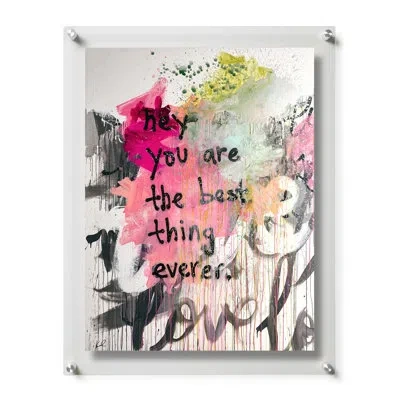 Wexel Art Hey You Are The Best Thing Everer By Kent Youngstrom In Framed Print Without Mat