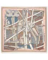 Wexel Art Louis Vuitton That Is A Wrap Silk Scarf Shadowbox In Brown