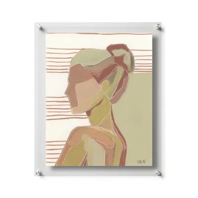 Wexel Art She Is Outgoing By Ella Anderson In Gold