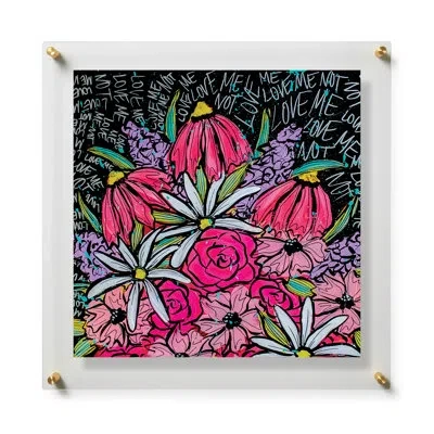 Wexel Art Violet By Jenny Hiser In Gold