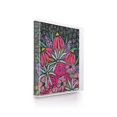 Wexel Art Violet By Jenny Hiser In Multi
