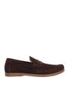 Wexford Man Loafers Dark Brown Size 8 Leather