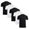 Whalley Finch Men's Essential Crew T-shirt Five-pack