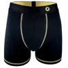 Whalley Finch Men's Goldblack Black & Gold Boxer Brief In Black