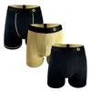 Whalley Finch Men's Goldblack Ultra-soft Modal Boxer Briefs Three-pack