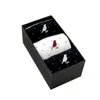 Whalley Finch Men's Ollie Dots Three-pair Box In Multi