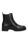 What For Woman Ankle Boots Black Size 11 Soft Leather In Black