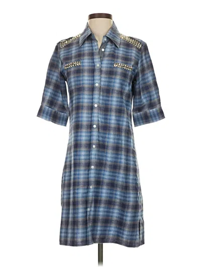 Pre-owned What Goes Around Comes Around Casual Dress In Blue