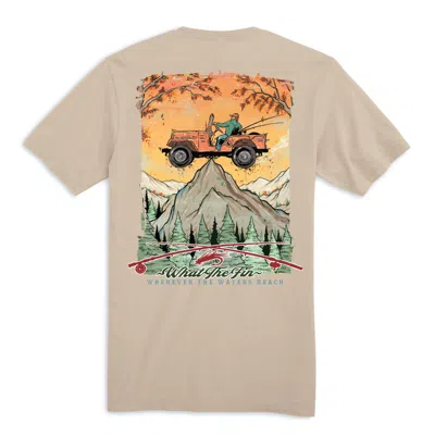 What The Fin Jeep Fly T-shirt In Nude