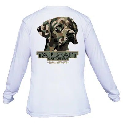 What The Fin Men's  Camo Dawg Performance Long Sleeve T-shirt In Multi