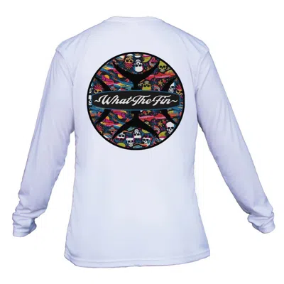 What The Fin Men's  Deadicated Mariner Performance Long Sleeve T-shirt In Multi