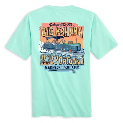 What The Fin Men's  Kahuna Pontoona T-shirt In Blue