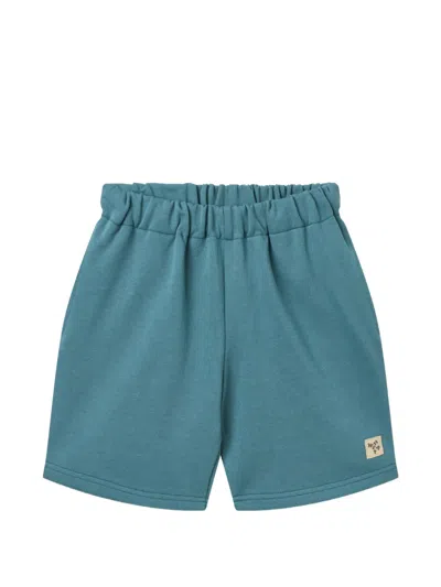 Wheat Kids' Aksel Elasticated Shorts In Blue