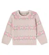 Wheat Pullover Alberte Aus Baumwoll-jacquard In Pink