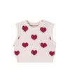 Wheat Baby Gaby Jacquard Wool Sweater Vest In Multi