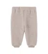 Wheat Baby Kinnie Wool Fleece Sweatpants In Gray