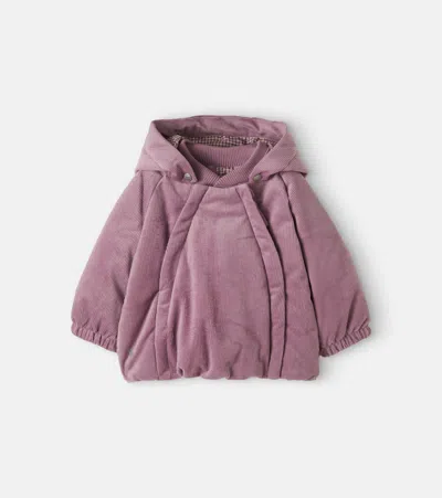Wheat Baby Morgen Corduroy Puffer Jacket In Pink