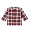 Wheat Baby Shelby Checked Cotton Shirt In Multi