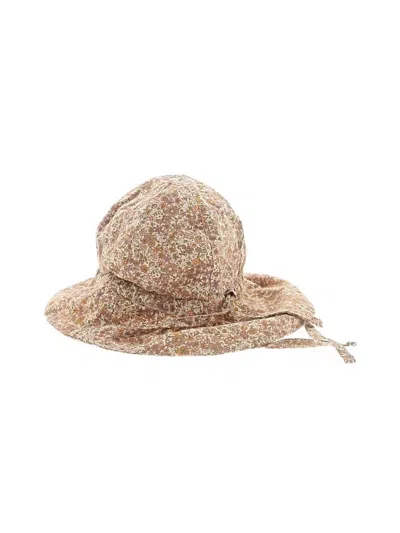 Pre-owned Wheat Kids' Bucket Hat In Tan