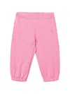 Wheat Cosmo Elasticated Sweatpants In Pink