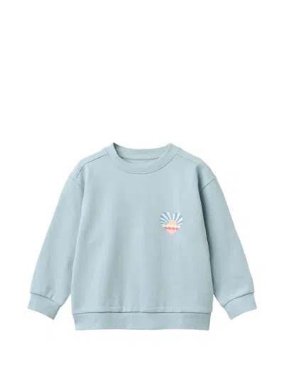 Wheat Kids' Ellis Graphic-print Sweatshirt In Multi
