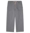 Wheat Hose James Aus Baumwoll-jersey In Gray