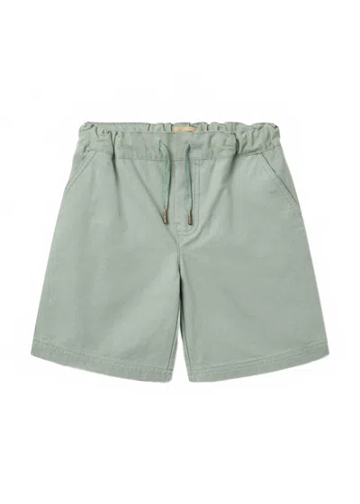 Wheat Kid's Bendix Bermuda Shorts In Teal In Green