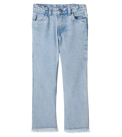 Wheat Kids' Liane Flared Jeans In Blue