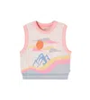 Wheat Pullunder Maria Aus Baumwoll-jacquard In Pink