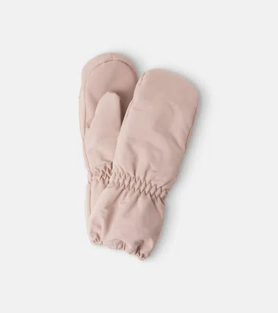 Wheat Monta Mittens In Pink