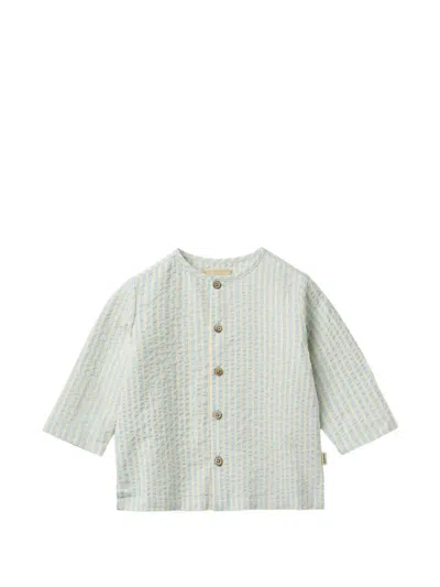 Wheat Babies' Shelby Striped Shirt In Blue