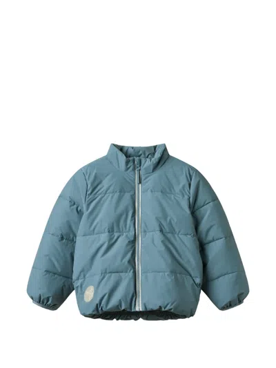 Wheat Kids' Ullu Padded Jacket In Blue
