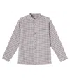 Wheat Willum Checked Shirt In Brown