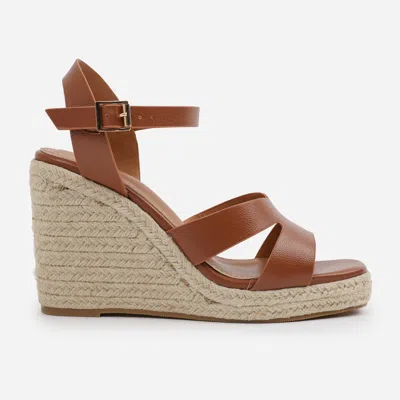 Where's That From Wheres That From Tan-pu Wide-fit Black Pu Sansa W
