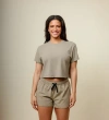 While On Earth™ Range Tee In Gray