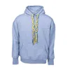 While We're Awake Women's Dark Braid On Braid Grey Hoodie In Gray
