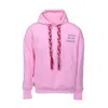 While We're Awake Women's Dark Braid On Braid Pink Hoodie In Pink