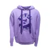 While We're Awake Women's Purple Lilac Knit Hoodie In Purple