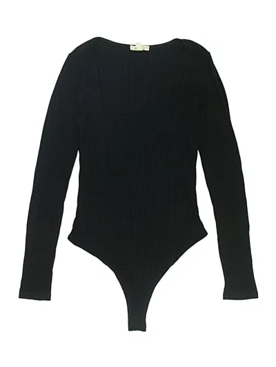 Pre-owned Whimsy Rose Bodysuit In Black
