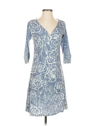 Pre-owned Whimsy Rose Casual Dress In Blue