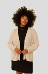 Whimsy + Row Chloe Cardigan In Oatmeal