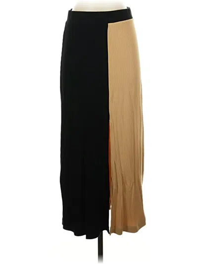 Pre-owned Whimsy + Row Formal Skirt In Tan