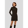 Whimsy + Row Joanie Dress In Black Sparkle
