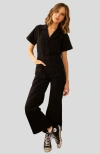 Whimsy + Row Logan Jumpsuit In Black
