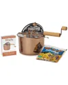 Whirley Pop Copper Plated Stainless Steel  In Copper