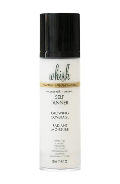 Whish Beauty Coconut Milk + Verbena Self Tanner Lotion In Transparent