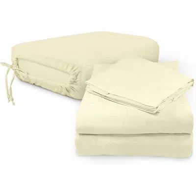 Whisper Organics Sheets 300 Beige Standard Cotton 3 Piece Bedspread Set