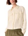 Whistles Abby Linen Casual Jacket