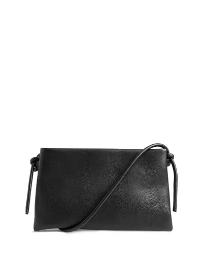 Whistles Amity Triple Pouch Zip Crossbody Bag In Black