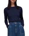 Whistles Annie Sparkle Knit Sweater In Navy